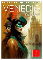 Venedig Karneval (Wandkalender 2026 DIN A4 hoch), CALVENDO Monatskalender