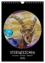 Sternzeichen - Charakter - Planeten - Edelsteine (Wandkalender 2026 DIN A4 hoch), CALVENDO Monatskalender
