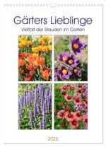 Gärtners Lieblinge - Vielfalt der Stauden im Garten (Wandkalender 2026 DIN A3 hoch), CALVENDO Monatskalender