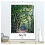 Wald - bezaubernde Landschaften (hochwertiger Premium Wandkalender 2026 DIN A2 hoch), Kunstdruck in Hochglanz