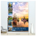 GREETSIEL Rund um den Hafen (hochwertiger Premium Wandkalender 2026 DIN A2 hoch), Kunstdruck in Hochglanz