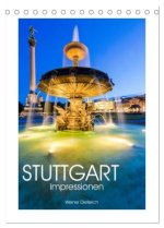 STUTTGART Impressionen (Tischkalender 2026 DIN A5 hoch), CALVENDO Monatskalender
