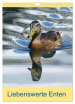Liebenswerte Enten (Wandkalender 2026 DIN A4 hoch), CALVENDO Monatskalender