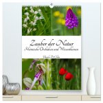 Zauber der Natur - Heimische Orchideen und Wiesenblumen (hochwertiger Premium Wandkalender 2026 DIN A2 hoch), Kunstdruck in Hochglanz