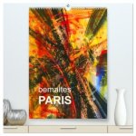 bemaltes Paris (hochwertiger Premium Wandkalender 2026 DIN A2 hoch), Kunstdruck in Hochglanz