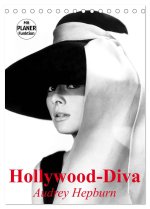 Hollywood-Diva. Audrey Hepburn (Tischkalender 2026 DIN A5 hoch), CALVENDO Monatskalender