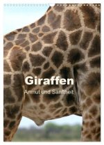 Giraffen - Anmut und Sanftheit (Wandkalender 2026 DIN A3 hoch), CALVENDO Monatskalender