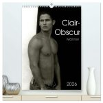 Clair-Obscur Männer 2026 (hochwertiger Premium Wandkalender 2026 DIN A2 hoch), Kunstdruck in Hochglanz
