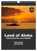 Hawaii - Land of Aloha (Wandkalender 2026 DIN A4 hoch), CALVENDO Monatskalender