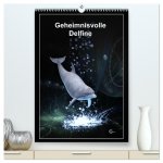 Geheimnisvolle Delfine (hochwertiger Premium Wandkalender 2026 DIN A2 hoch), Kunstdruck in Hochglanz