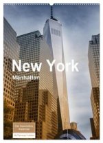New York - Manhattan (Wandkalender 2026 DIN A2 hoch), CALVENDO Monatskalender