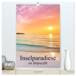 Inselparadiese im Südpazifik (hochwertiger Premium Wandkalender 2026 DIN A2 hoch), Kunstdruck in Hochglanz