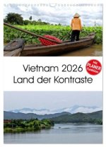 Vietnam 2026 Land der Kontraste (Wandkalender 2026 DIN A3 hoch), CALVENDO Monatskalender