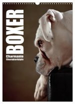 Boxer - Charmante Charakterköpfe (Wandkalender 2026 DIN A3 hoch), CALVENDO Monatskalender