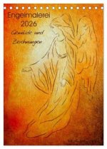 Engelmalerei 2026 Gemälde und Zeichnungen (Tischkalender 2026 DIN A5 hoch), CALVENDO Monatskalender