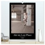 Akt im Lost Place (hochwertiger Premium Wandkalender 2026 DIN A2 hoch), Kunstdruck in Hochglanz