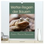 Wetter-Regeln der Bauern (hochwertiger Premium Wandkalender 2026 DIN A2 hoch), Kunstdruck in Hochglanz