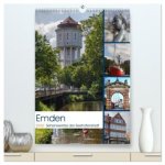 Emden - Sehenswertes der Seehafenstadt (hochwertiger Premium Wandkalender 2026 DIN A2 hoch), Kunstdruck in Hochglanz
