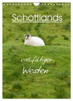 Schottlands vielfältiger Westen (Wandkalender 2026 DIN A4 hoch), CALVENDO Monatskalender