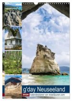 Kalenderplaner g'day Neuseeland 2026 (Wandkalender 2026 DIN A3 hoch), CALVENDO Monatskalender