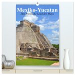 Das mystische Land der Maya. Mexiko-Yucatan (hochwertiger Premium Wandkalender 2026 DIN A2 hoch), Kunstdruck in Hochglanz