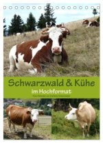 Schwarzwald und Kühe im Hochformat (Tischkalender 2026 DIN A5 hoch), CALVENDO Monatskalender