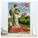 Nepomuk - Der Brückenheilige (hochwertiger Premium Wandkalender 2026 DIN A2 hoch), Kunstdruck in Hochglanz