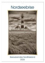 Nordseebrise - Bezauberndes Nordfriesland (Wandkalender 2026 DIN A3 hoch), CALVENDO Monatskalender