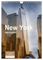 New York - Manhattan (Wandkalender 2026 DIN A4 hoch), CALVENDO Monatskalender