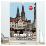 Regensburg - Ansichtssache (hochwertiger Premium Wandkalender 2026 DIN A2 hoch), Kunstdruck in Hochglanz