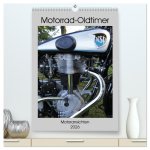 Motorrad Oldtimer - Motoransichten (hochwertiger Premium Wandkalender 2026 DIN A2 hoch), Kunstdruck in Hochglanz