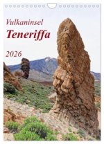 Vulkaninsel Teneriffa (Wandkalender 2026 DIN A4 hoch), CALVENDO Monatskalender