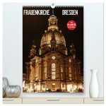 Frauenkirche Dresden (hochwertiger Premium Wandkalender 2026 DIN A2 hoch), Kunstdruck in Hochglanz