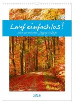 Lauf einfach los! Deine persönlichen Jogging Erfolge (Wandkalender 2026 DIN A3 hoch), CALVENDO Monatskalender