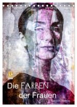 Die FARBEN der Frauen (Tischkalender 2026 DIN A5 hoch), CALVENDO Monatskalender