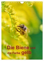 Die Biene und die Farbe gelb (Wandkalender 2026 DIN A4 hoch), CALVENDO Monatskalender