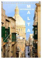 Unterwegs in Malta (Tischkalender 2026 DIN A5 hoch), CALVENDO Monatskalender