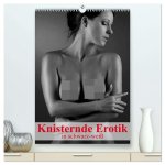 Knisternde Erotik in schwarz-weiß (hochwertiger Premium Wandkalender 2026 DIN A2 hoch), Kunstdruck in Hochglanz