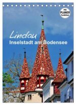 Lindau - Inselstadt am Bodensee (Tischkalender 2026 DIN A5 hoch), CALVENDO Monatskalender