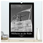 Mülheim an der Ruhr Edition Black & White 2026 (hochwertiger Premium Wandkalender 2026 DIN A2 hoch), Kunstdruck in Hochglanz