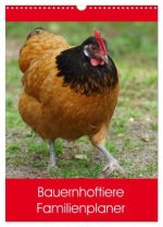 Bauernhoftiere Familienplaner (Wandkalender 2026 DIN A3 hoch), CALVENDO Monatskalender