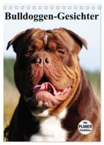 Bulldoggen-Gesichter (Tischkalender 2026 DIN A5 hoch), CALVENDO Monatskalender