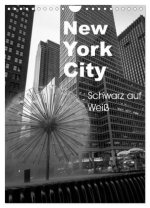 New York City Schwarz auf Weiß (Wandkalender 2026 DIN A4 hoch), CALVENDO Monatskalender