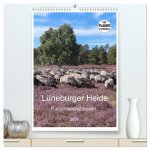 Lüneburger Heide - Faszinierend schön (hochwertiger Premium Wandkalender 2026 DIN A2 hoch), Kunstdruck in Hochglanz