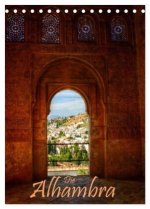 Die Alhambra (Tischkalender 2026 DIN A5 hoch), CALVENDO Monatskalender