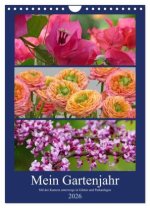 Mein Gartenjahr - Mit der Kamera unterwegs in Gärten und Parkanlagen (Wandkalender 2026 DIN A4 hoch), CALVENDO Monatskalender