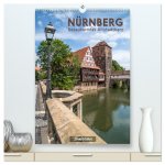 NÜRNBERG Bezauberndes Altstadtherz / Terminplaner (hochwertiger Premium Wandkalender 2026 DIN A2 hoch), Kunstdruck in Hochglanz