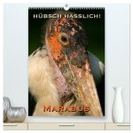 Hübsch hässlich! Marabus (hochwertiger Premium Wandkalender 2026 DIN A2 hoch), Kunstdruck in Hochglanz