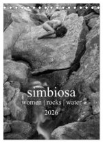 simbiosa ... Künstlerische Aktfotografie (Tischkalender 2026 DIN A5 hoch), CALVENDO Monatskalender