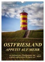 Ostfriesland - Appetit auf mehr / Geburtstagskalender (Wandkalender 2026 DIN A3 hoch), CALVENDO Monatskalender